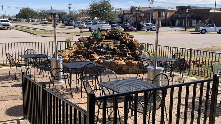 The Brewhaus outside tables